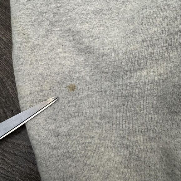 VTG 90s The Black Dog Sweatshirt Sz L Gray Martha's Vineyard USA Made Dog Logo - Picture 7 of 11